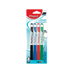 Maped - White Board Marker 4 Pcs Set